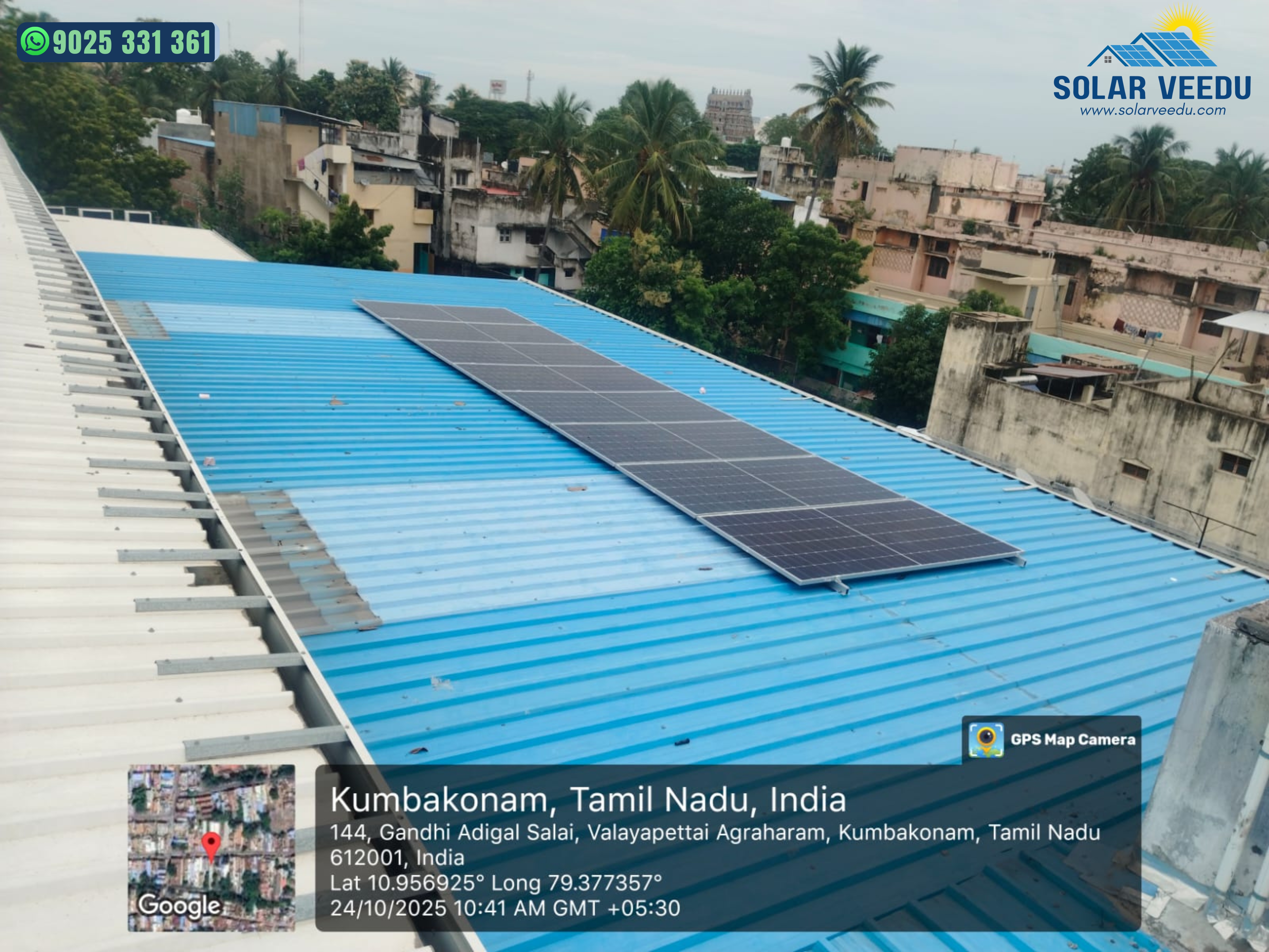 4.4 KW in Kumbakonam, Thanjavur District – Rs.78,000 Subsidy